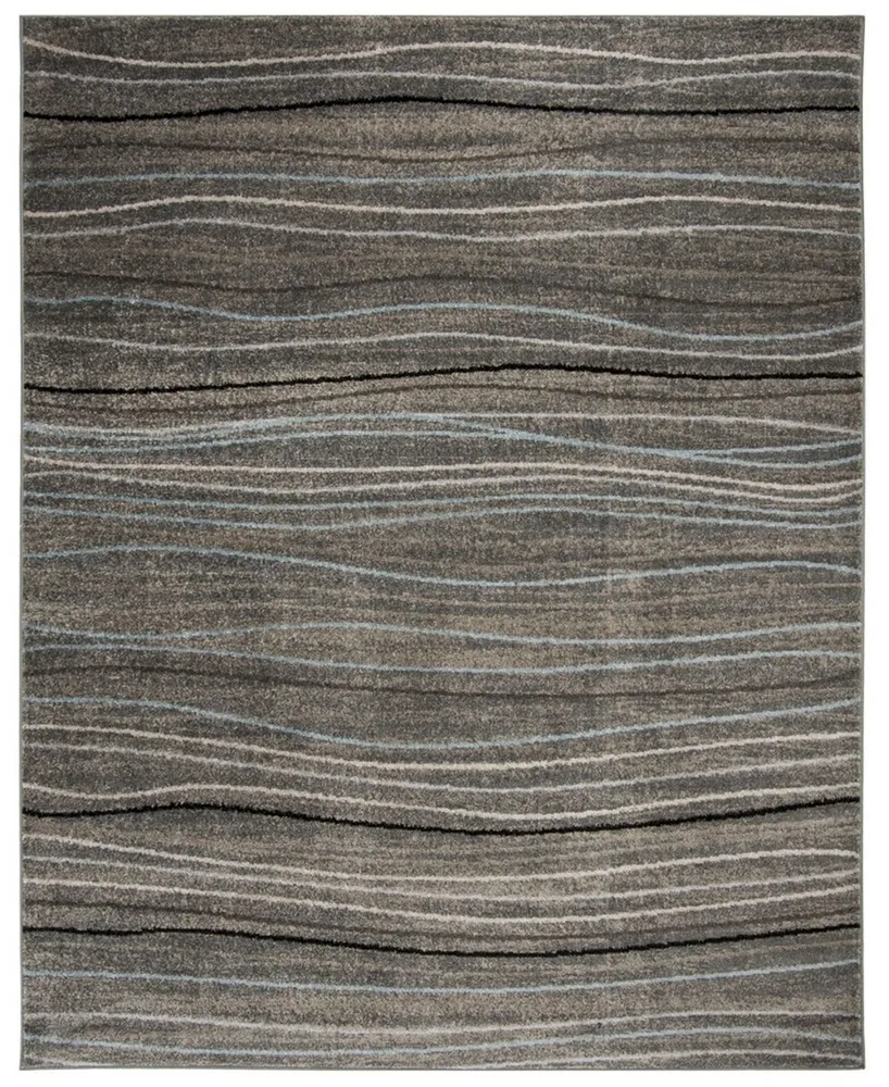 Safavieh Amsterdam Silver and Beige 9' x 12' Outdoor Area Rug