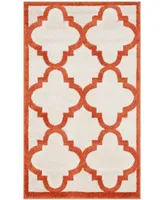 Safavieh Amherst AMT423 Beige and Orange 3' x 5' Area Rug