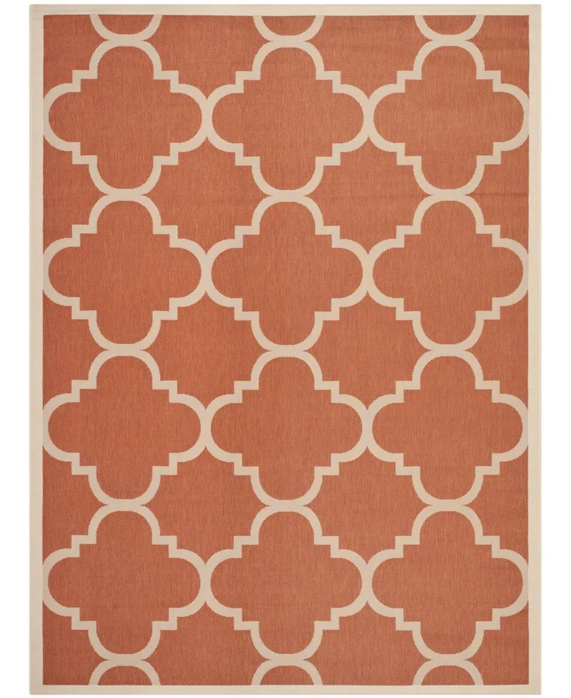 Safavieh Courtyard CY6243 Terracotta 9' x 12' Sisal Weave Outdoor Area Rug