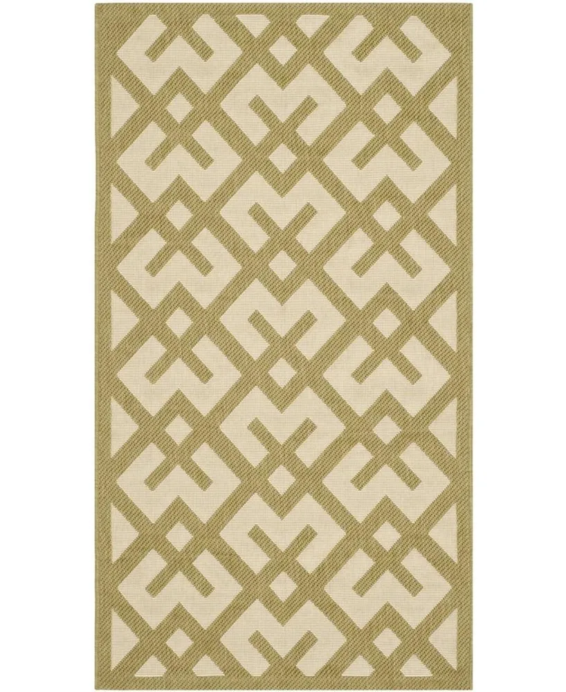 Safavieh Courtyard CY6915 and Beige 2' x 3'7" Sisal Weave Outdoor Area Rug