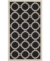 Safavieh Courtyard CY6924 and Beige 2'7" x 5' Sisal Weave Outdoor Area Rug