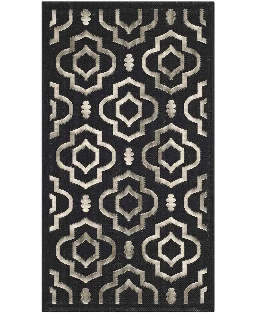 Safavieh Courtyard CY6926 and Beige 2'7" x 5' Sisal Weave Outdoor Area Rug