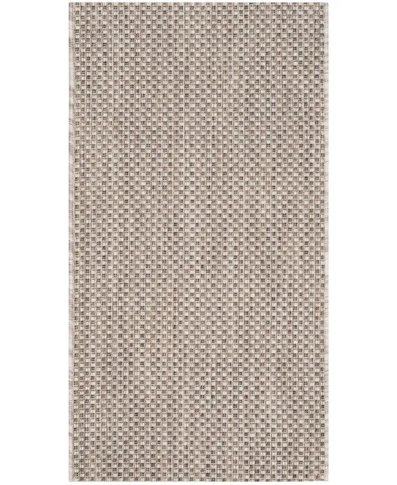 Safavieh Courtyard CY8521 Beige and 2'7" x 5' Sisal Weave Outdoor Area Rug