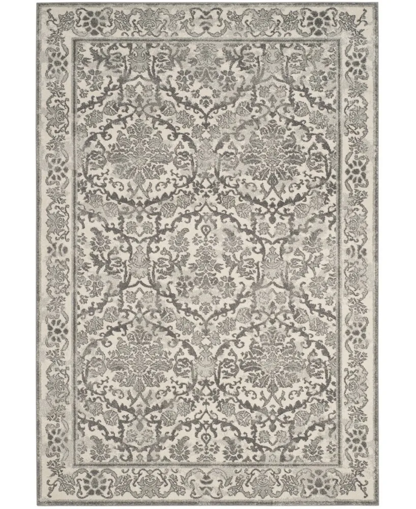 Safavieh Evoke EVK242 Ivory and Gray 10' x 14' Area Rug