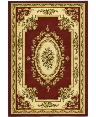 Safavieh Lyndhurst LNH218 Red and Ivory 4' x 6' Area Rug