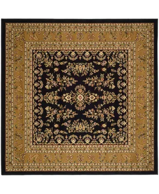 Safavieh Lyndhurst LNH331 Black and Tan 8' x 8' Square Area Rug