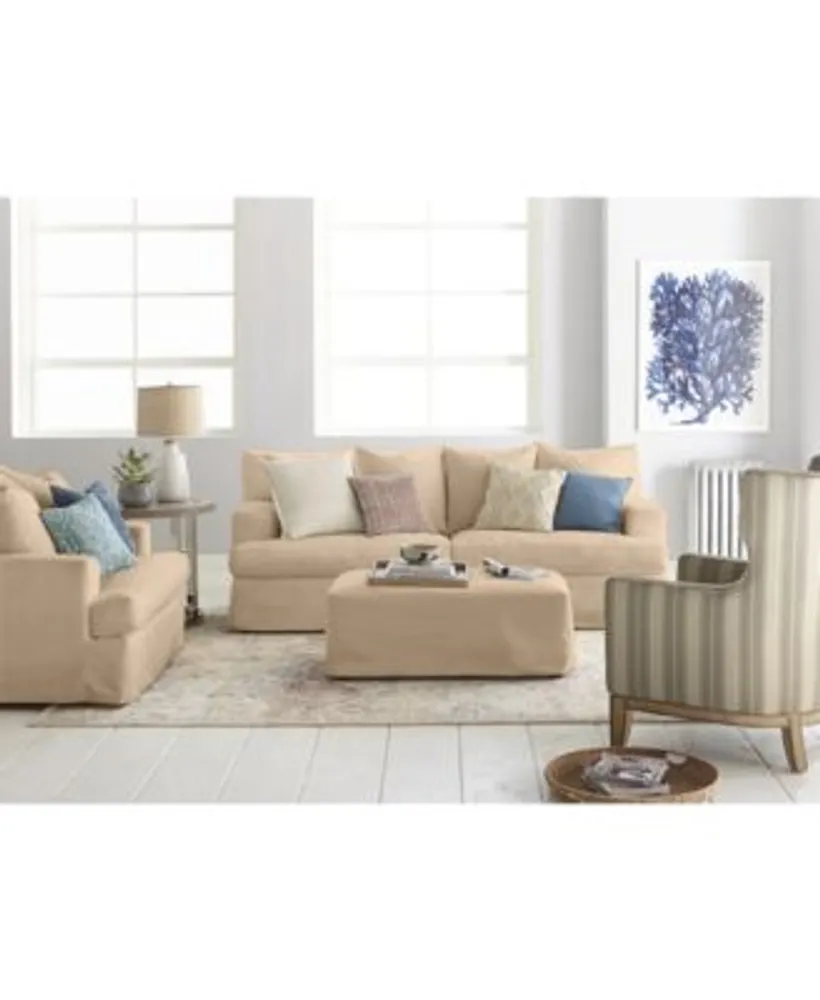 Brenalee Performance Fabric Slipcover Sofa Collection
