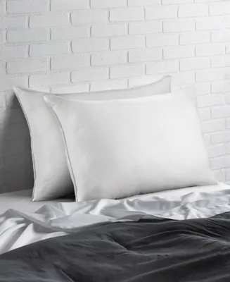 Ella Jayne Superior Cotton Blend Shell Soft Density Stomach Sleeper Down Alternative Pillow, Standard