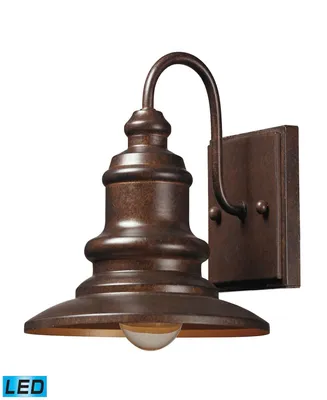 Marina 1 Light Outdoor Sconce in Hazelnut Bronze - Led Offering Up To 800 Lumens (60 Watt Equivalent)