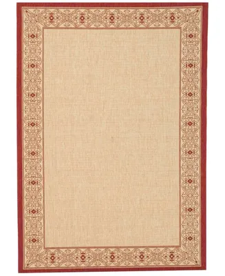 Safavieh Courtyard CY2099 Natural and 8' x 11' Outdoor Area Rug