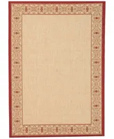 Safavieh Courtyard CY2099 Natural and 8' x 11' Outdoor Area Rug