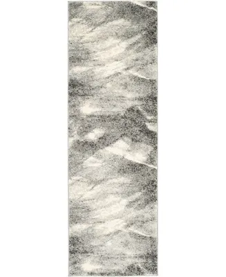 Safavieh Retro RET2891 Grey and Ivory 2'3" x 11' Runner Area Rug