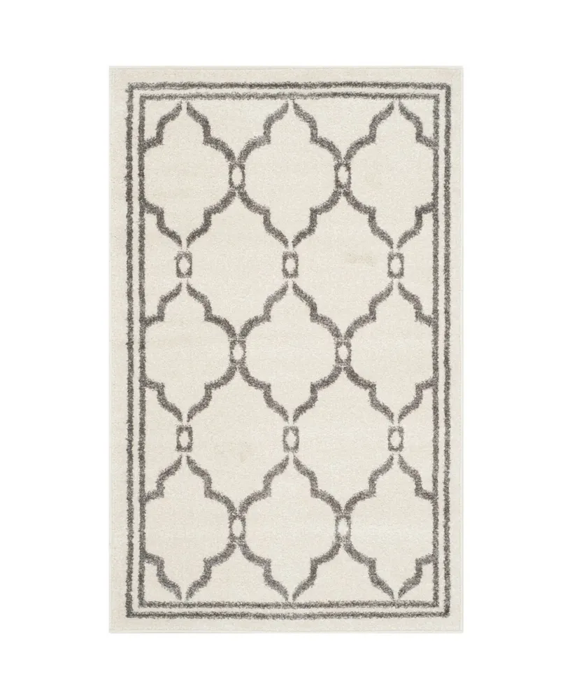 Safavieh Amherst AMT414 Ivory and Grey 2'3" x 7' Runner Area Rug