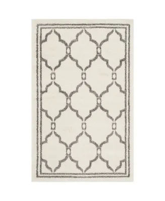 Safavieh Amherst AMT414 Ivory and Grey 2'3" x 7' Runner Area Rug