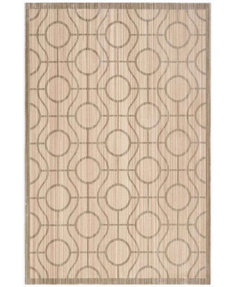 Safavieh Infinity INF590 Yellow and Green 8' x 10' Area Rug