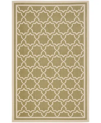 Safavieh Courtyard CY6916 Green and Beige 2'3" x 8' Runner Outdoor Area Rug