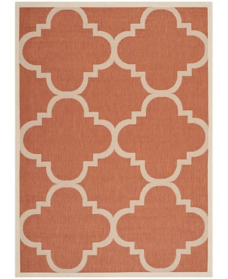 Safavieh Courtyard CY6243 Terracotta 4' x 5'7" Sisal Weave Outdoor Area Rug