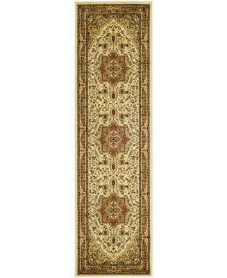 Safavieh Lyndhurst LNH330 Ivory and Rust 2'3" x 14' Runner Area Rug