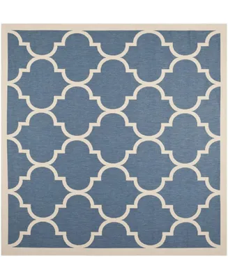 Safavieh Courtyard CY6914 and Beige 4' x 4' Square Outdoor Area Rug