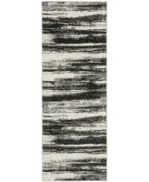 Safavieh Retro RET2693 Dark Grey and Light Grey 2'3" x 9' Runner Area Rug