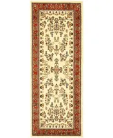 Safavieh Lyndhurst LNH331 Ivory and Rust 2'3" x 12' Runner Area Rug