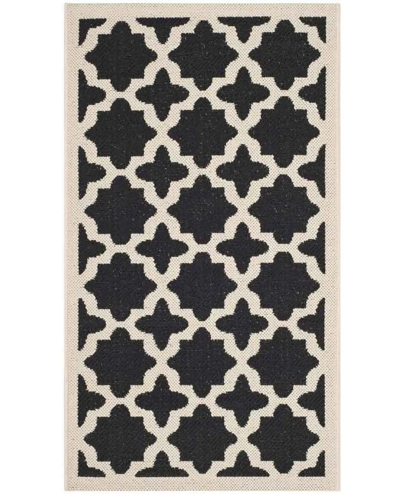 Safavieh Courtyard CY6913 and Beige 5'3" x 7'7" Sisal Weave Outdoor Area Rug