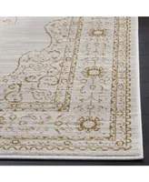 Safavieh Serenity SER210 Creme and Gold 5'1" x 7'6" Area Rug