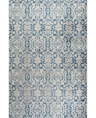 Safavieh Sofia SOF381 Blue and Beige 5'1" x 7'7" Area Rug