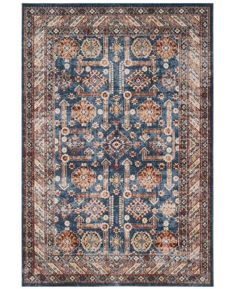 Safavieh Bijar BIJ653 Royal and Ivory 8' x 10' Area Rug