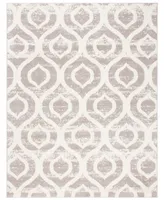 Safavieh Amsterdam AMS107 Ivory and Mauve 6'7" x 9'2" Outdoor Area Rug