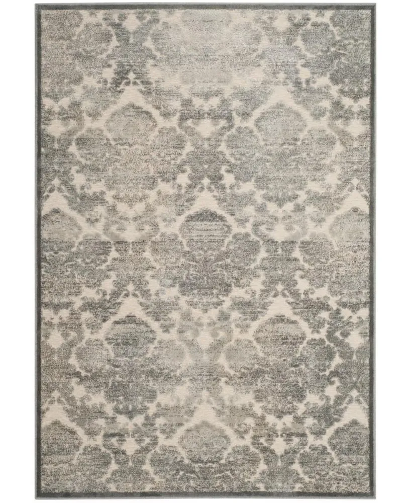 Safavieh Paradise PAR307 Cream and Slate Blue 5'3" x 7'6" Area Rug