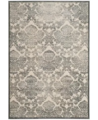 Safavieh Paradise PAR307 Cream and Slate Blue 5'3" x 7'6" Area Rug