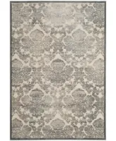 Safavieh Paradise PAR307 Cream and Slate Blue 5'3" x 7'6" Area Rug