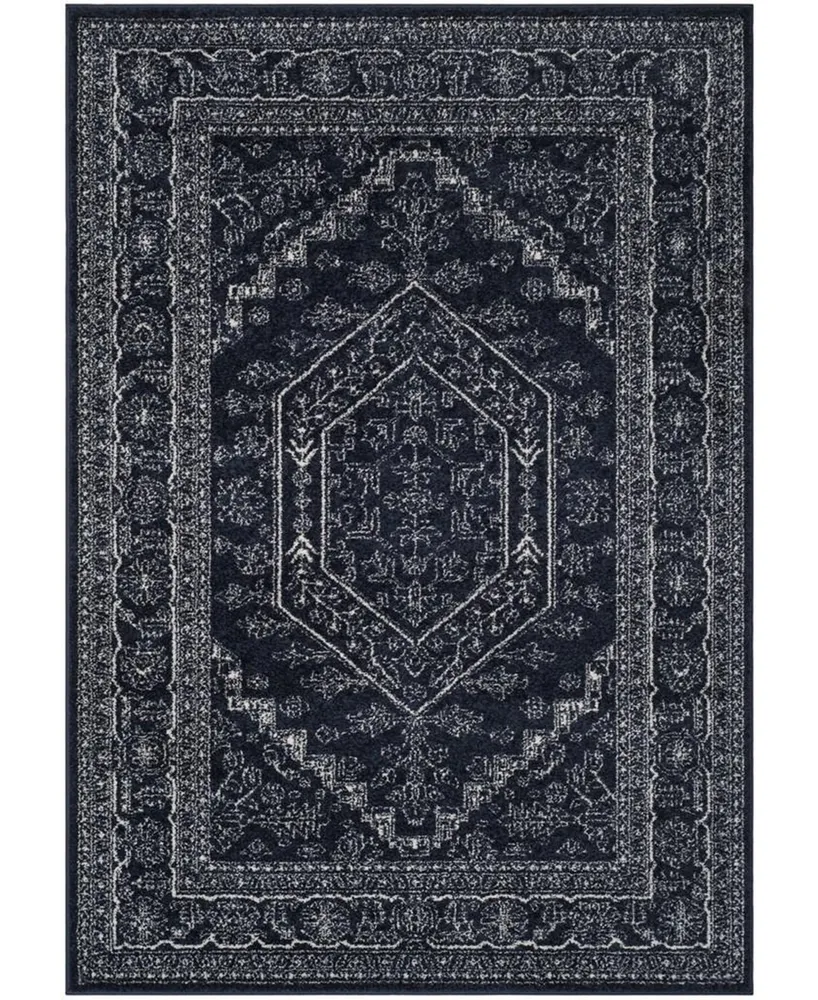 Safavieh Adirondack 108 Navy and Ivory 6' x 9' Area Rug