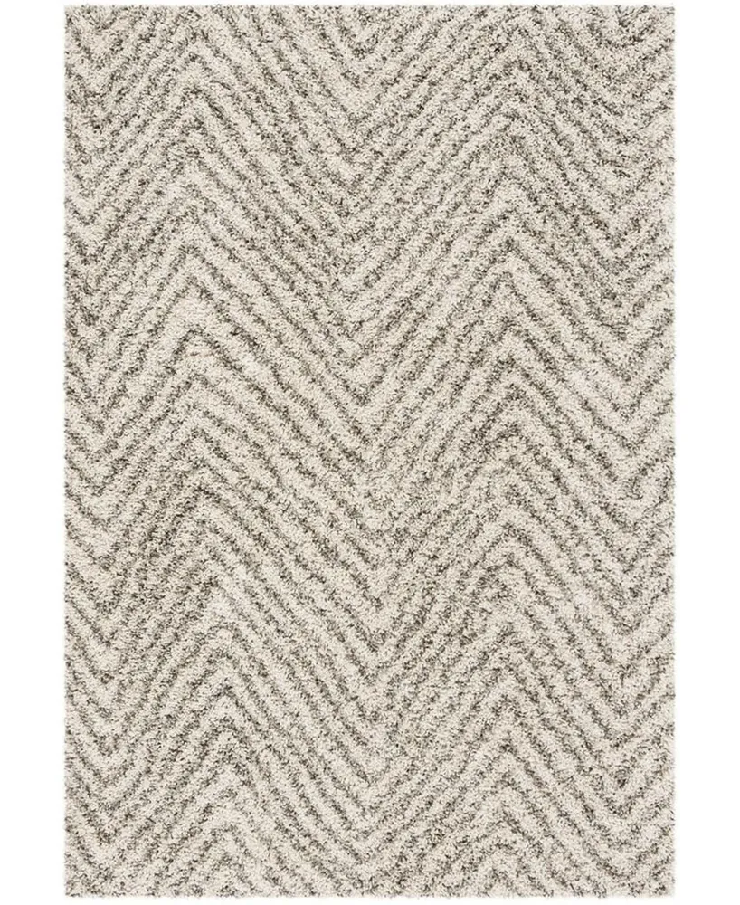 Safavieh Hudson Ivory and Gray 6' x 9' Area Rug