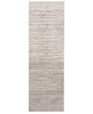 Safavieh Adirondack 113 Light Grey and Grey 2'6" x 16' Runner Area Rug