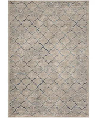 Safavieh Brentwood BNT809 Light Gray and Blue 6' x 9' Area Rug