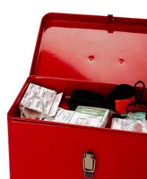 Mind Reader Large First Aid Emergency Kit Box