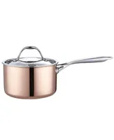 Cooks Standard Stainless Steel 8-Piece Multi-Ply Clad Cookware Set, Copper