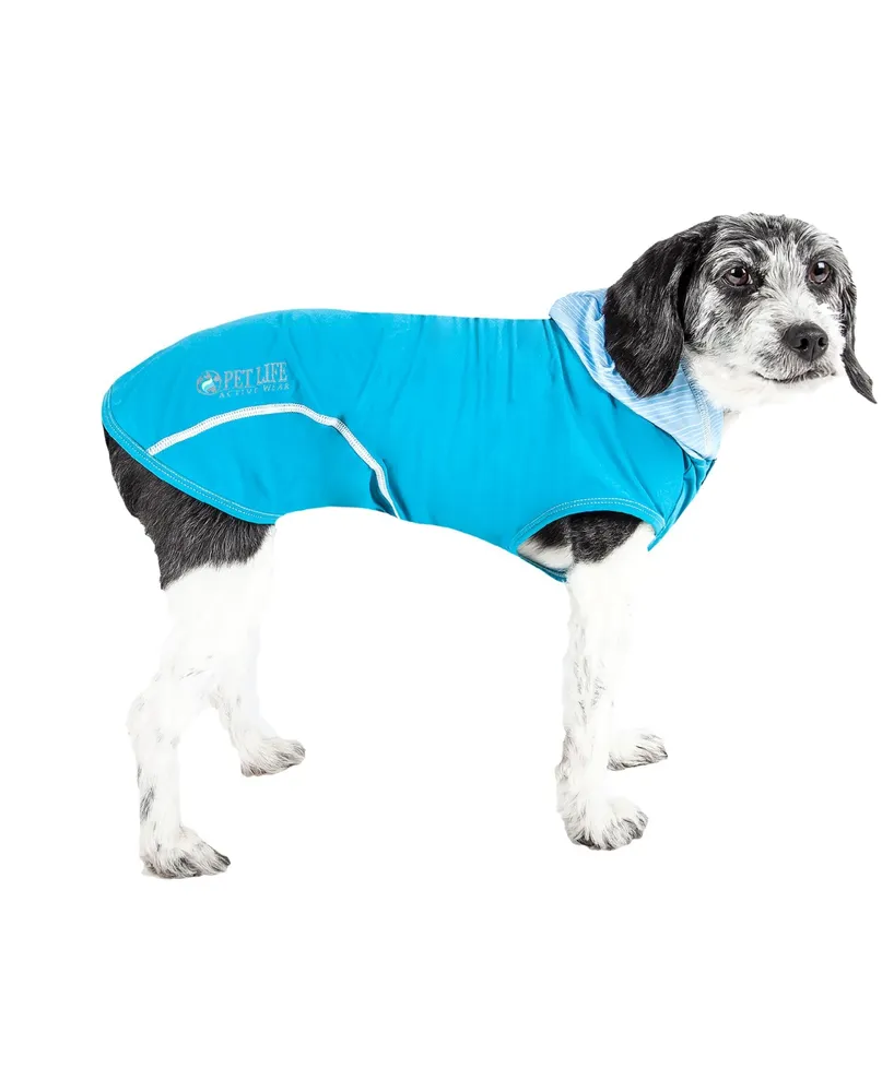 Pet Life 'Pull-Rover' Premium Performance Sleeveless Dog T-Shirt Tank Top Hoodie