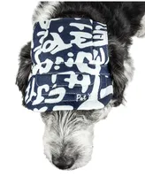 Pet Life 'Bone Cappa' Graffiti Sculptured Uv Protectant Adjustable Dog Hat Cap