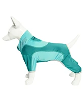 Pet Life Active 'Warm-Pup' Performance Two Toned Full Body Warm Up