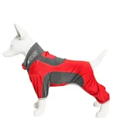 Pet Life Active 'Warm-Pup' Performance Two Toned Full Body Warm Up