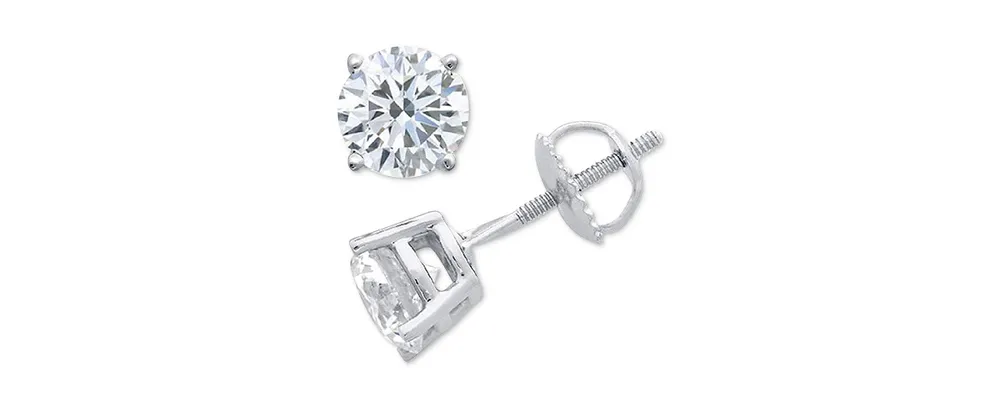 Diamond Stud Earrings (1/6 ct. t.w.) 10k Gold, White Gold or Rose