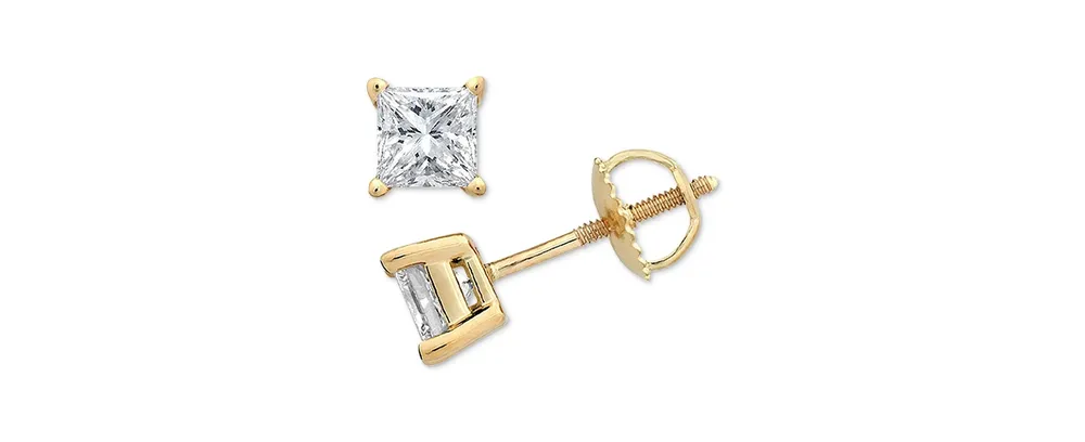 Diamond Stud Earrings (1/5 ct. t.w.) in 10k Gold, White Gold or Rose Gold