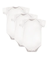 Luvable Friends Baby Girls Cotton Bodysuits 3pk Mommy, Months