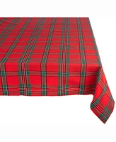 Holiday Plaid Tablecloth 60" x 120"