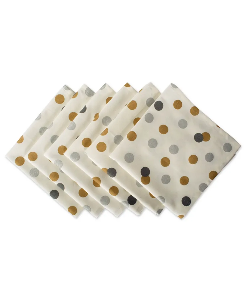 Metallic Confetti Napkin, Set of 6