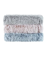 Intelligent Design Emma Shaggy Faux-Fur Throw, 50" x 60"