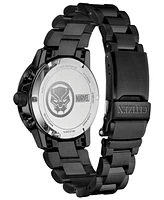 Marvel by Citizen Black Panther Chronograph Black Bracelet Watch 42mm